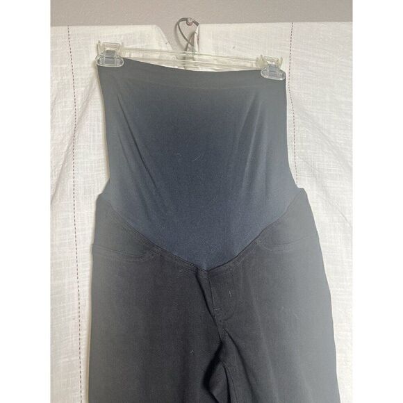 Spanx Pants Womens S Black Pull On Mama Ankle Jean-Ish 20154R Maternity. Gg - Picture 7 of 14
